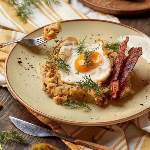 Fine Dine Earth Colours Talerz płytki, Ø190 mm, nieregularny, Olive Fine Dine Earth Colours Talerz płytki, Ø190 mm, nieregularny, Olive