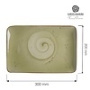 Fine Dine Earth Colours Shallow Plate 200x300 mm, Rectangular, Olive Fine Dine Earth Colours Shallow Plate 200x300 mm, Rectangular, Olive