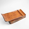 Fine Dine Earth Colours Presentational Plate 215x90 mm, Rectangular, Dahlia Fine Dine Earth Colours Presentational Plate 215x90 mm, Rectangular, Dahlia