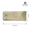 Fine Dine Earth Colours Presentational Plate 215x90 mm, Rectangular, Olive