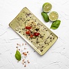 Fine Dine Earth Colours Presentational Plate 215x90 mm, Rectangular, Olive