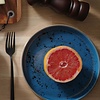 Fine Dine Earth Colours Plate with High flange, Ø270 mm, Iris