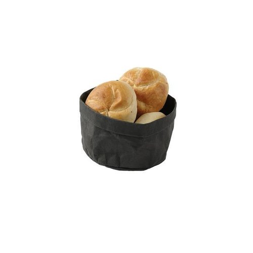 Fine Dine Torba papierowa na pieczywo, czarna