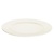 Fine Dine Shallow Plate, Ø200 mm, Oval, Crema