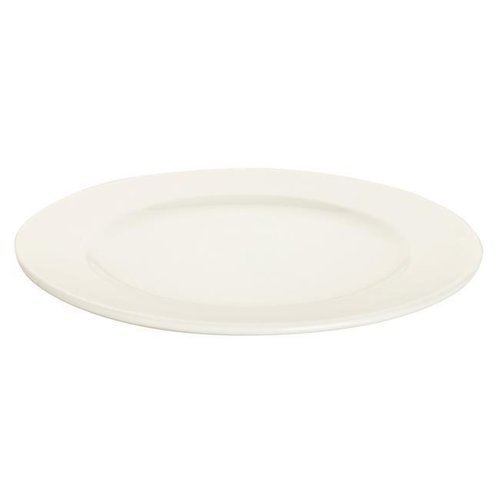 Fine Dine Shallow Plate, Ø200 mm, Oval, Crema Fine Dine Shallow Plate, Ø200 mm, Oval, Crema