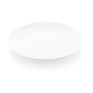 Fine Dine Talerz płytki, bez rantu, Ø210 mm, Bianco
