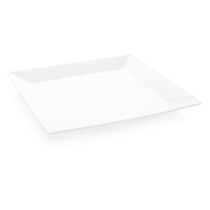 Fine Dine Talerz płytki, 210 mm, kwadratowy, Bianco