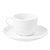 Fine Dine Stackable White Espresso Cup with Saucer 90 ml, Bianco