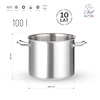 Chef de Cuisine Garnek wysoki 100 L Ø 500 mm ze stali nierdzewnej