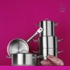 Chef de Cuisine Garnek wysoki 100 L Ø 500 mm ze stali nierdzewnej