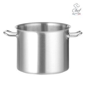 Chef de Cuisine Stainless Steel High Stock Pot 70 L Ø 450 mm Chef de Cuisine Stainless Steel High Stock Pot 70 L Ø 450 mm