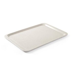AmerBox Polyester Rectangular Serving Tray GN 1/1 with Rim Grey AmerBox Polyester Rectangular Serving Tray GN 1/1 with Rim Grey