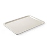 AmerBox Polyester Rectangular Serving Tray GN 1/1 with Rim Grey
