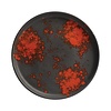 Fine Dine Earth Colours Plate with High flange, Ø270 mm, Bloom