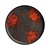 Fine Dine Earth Colours Plate with High flange, Ø270 mm, Bloom