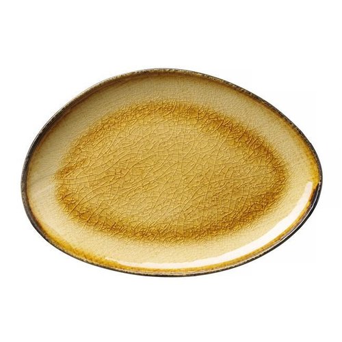 Fine Dine Talerz o organicznym kształcie Topaz, 270x190mm