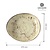 Fine Dine Talerz prezentacyjny Olive 240x270