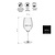 Rona Kieliszek do wina bordeaux Le Vin, 600ml