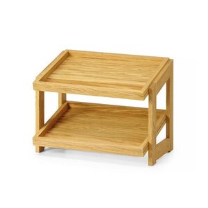 Fine Dine Stojak 2-poziomowy dębowy 574x323x441 mm