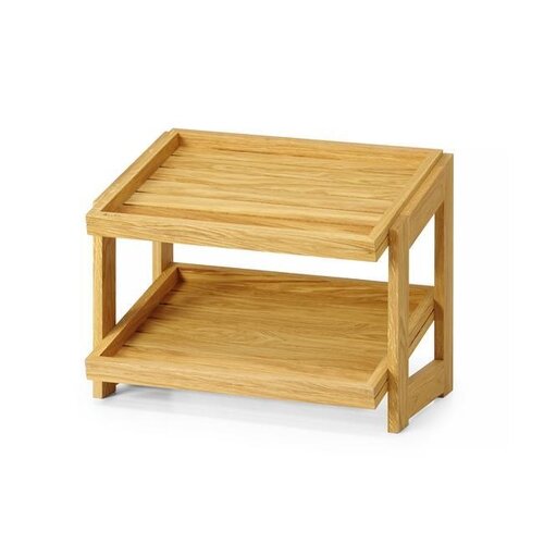 Fine Dine Stojak 2-poziomowy dębowy 574x323x441 mm