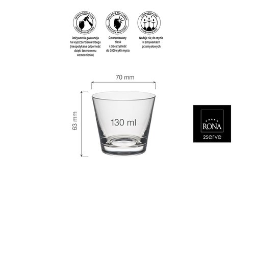 Rona Naczynie na finger food Cucina, 130ml Rona Naczynie na finger food Cucina, 130ml