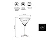 Rona Kieliszek do martini Edition, 210ml