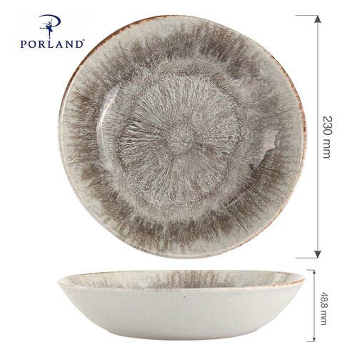 Porland Talerz głęboki Irissa, 230 mm