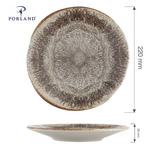Porland Talerz płytki Irissa, 220 mm Porland Talerz płytki Irissa, 220 mm