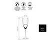 Rona Kieliszek do szampana Ratio, 150ml