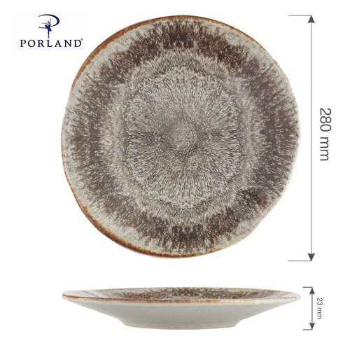 Porland Talerz płytki Irissa, 280 mm Porland Talerz płytki Irissa, 280 mm
