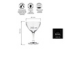 Rona Kieliszek do martini Classic Cocktails Optic, 250ml