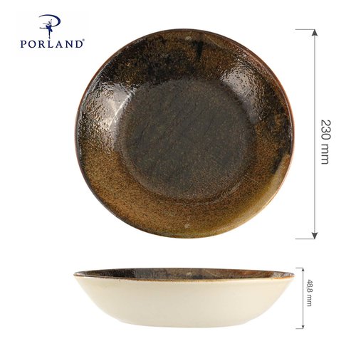 Porland Talerz głęboki Genesis, 230 mm Porland Talerz głęboki Genesis, 230 mm