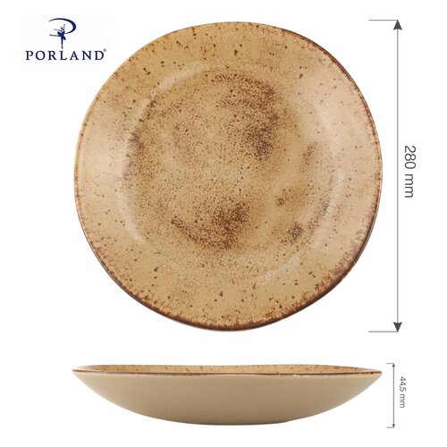 Porland Talerz głęboki coupe Natura