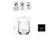 Rona Szklanka do whisky Lunar 360 ml