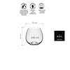 Rona Szklanka niska Wine Solution, 540ml