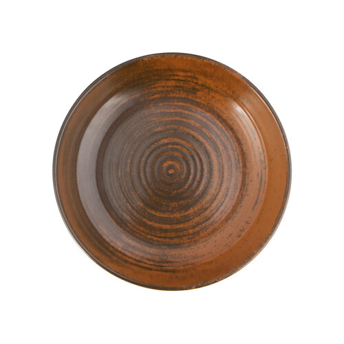 Porland Talerz coupe Lykke Brown, 220mm