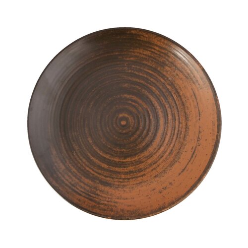 Porland Talerz płytki Lykke Brown, 250mm Porland Talerz płytki Lykke Brown, 250mm