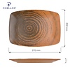 Porland Talerz owalny Lykke Brown, 270x200mm Porland Talerz owalny Lykke Brown, 270x200mm