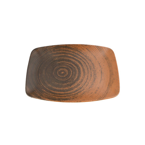 Porland Talerz owalny Lykke Brown, 270x200mm Porland Talerz owalny Lykke Brown, 270x200mm