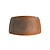 Porland Talerz owalny Lykke Brown, 270x200mm