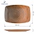 Porland Talerz owalny Lykke Brown, 320x230mm