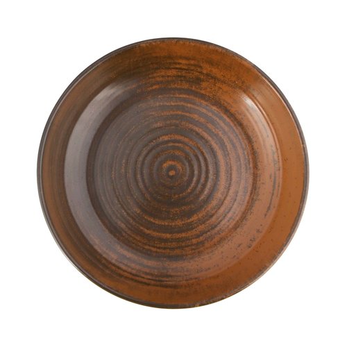 Porland Talerz coupe Lykke Brown, 270mm