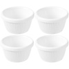 Fine Dine Miseczka ramekin, kremowa, 70x70x(H)37 mm - zestaw 4 szt.