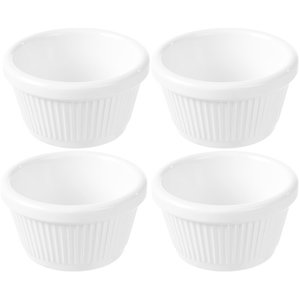 Fine Dine Miseczka ramekin, kremowa, 70x70x(H)37 mm - zestaw 4 szt. Fine Dine Miseczka ramekin, kremowa, 70x70x(H)37 mm - zestaw 4 szt.