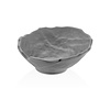 Fine Dine Miska skośna Rock, czarna, 232x225x(h)95mm