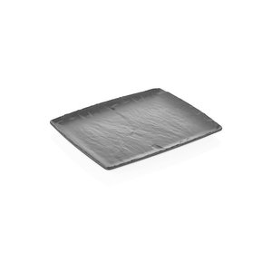 Fine Dine Półmisek z melaminy Rock, czarny, GN 1/2, 265x325mm Fine Dine Półmisek z melaminy Rock, czarny, GN 1/2, 265x325mm