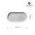 Fine Dine Talerz owalny Essence, 290mm