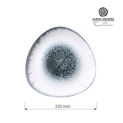 Fine Dine Talerz trójkątny Infinity, 210mm