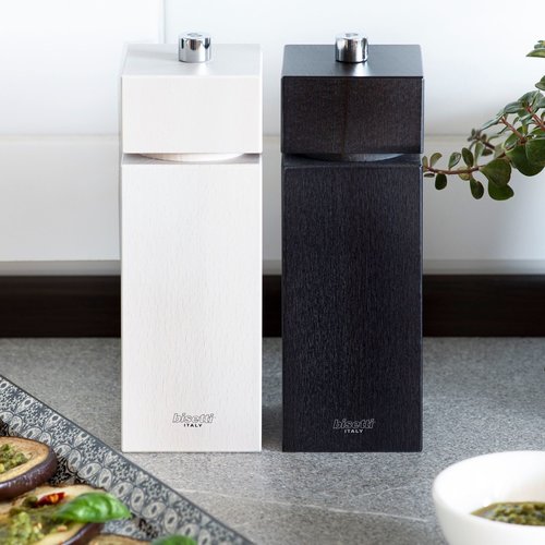 Bisetti Młynek do soli Trento biały, 165mm Bisetti Młynek do soli Trento biały, 165mm