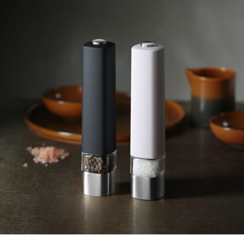 Bisetti Młynek do pieprzu Electric czarny, 200mm Bisetti Młynek do pieprzu Electric czarny, 200mm